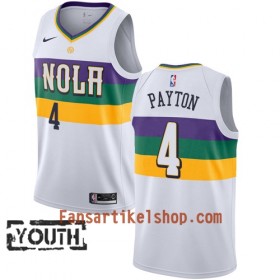 New Orleans Pelicans Trikot Elfrid Payton 4 2018-19 Nike City Edition Weiß Swingman - Kinder